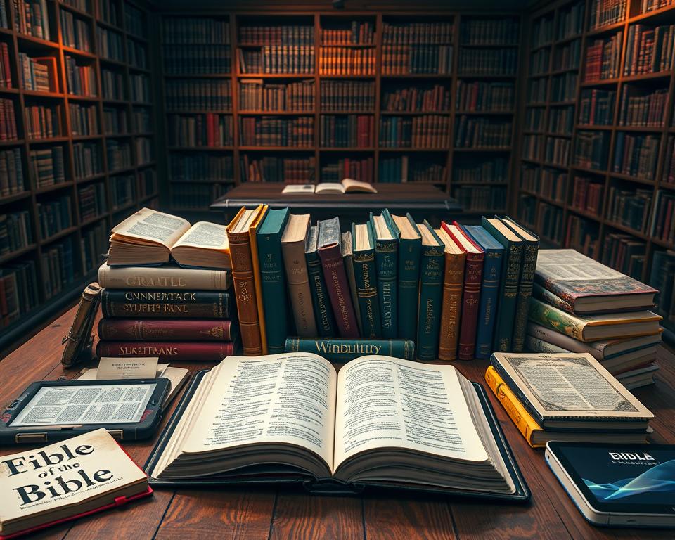 Bible commentary types