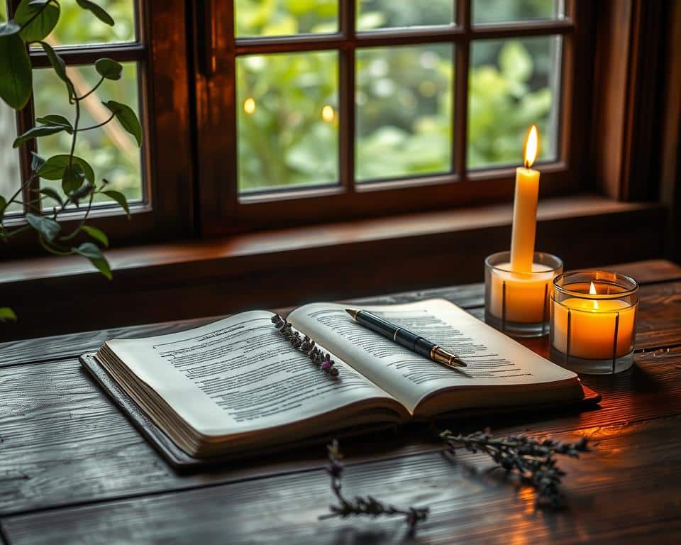 Journaling for spiritual reflection